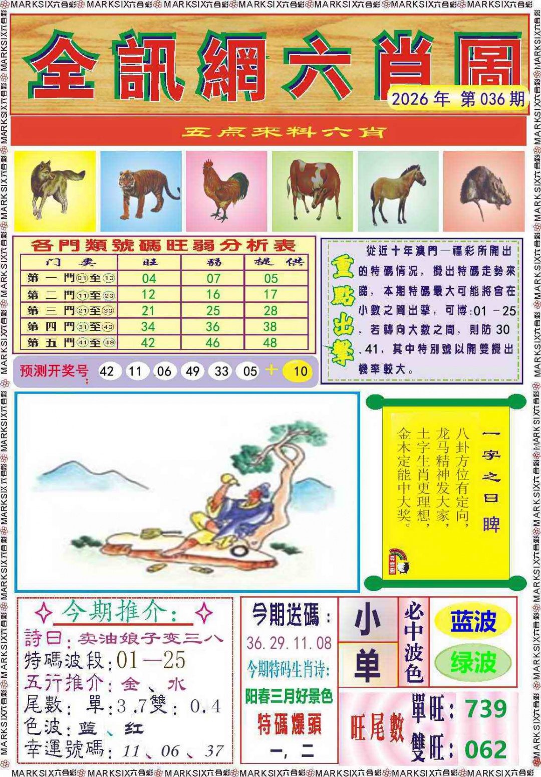 036期全讯网六肖图记录[图]